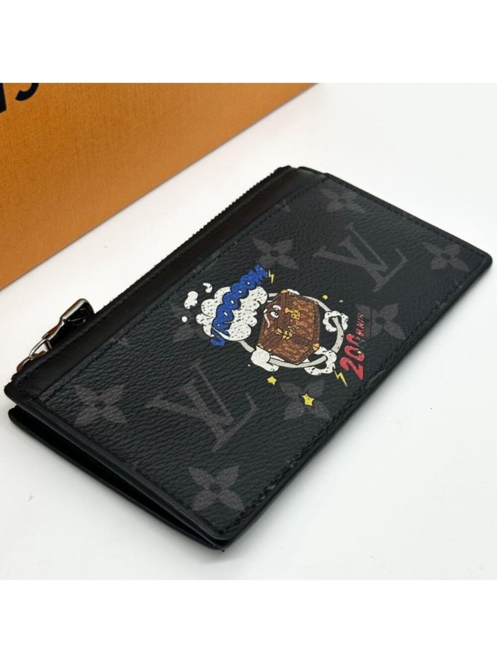 ★SOLD★ Louis Vuitton Limited Fragment Case Eclipse Monogram Trunk - Picture 4 of 12